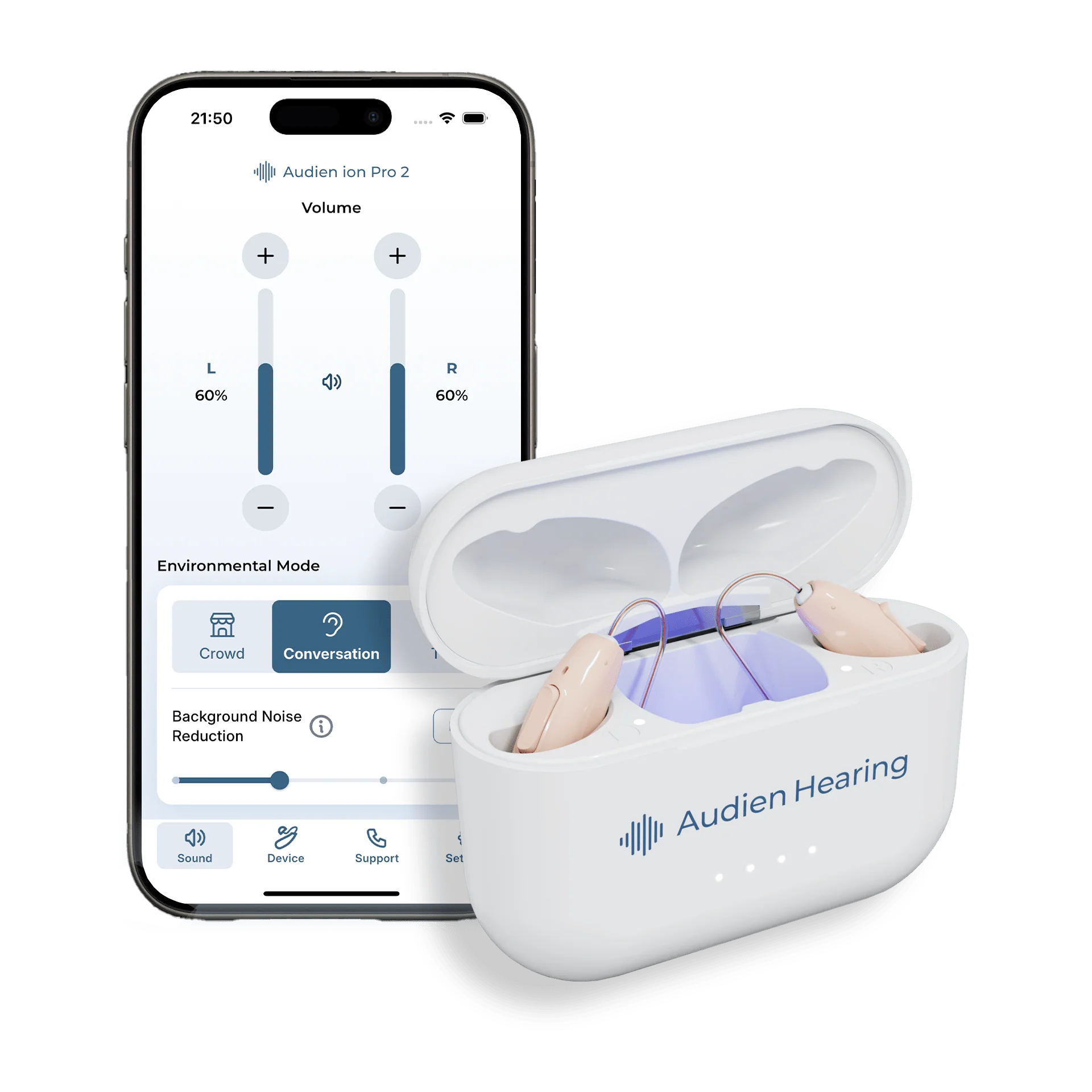 Audien ION Pro 2 OTC Hearing Aids (TTS) - Image 4